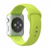Умные часы Apple Watch Series 1, 38 мм, корпус из серебристого алюминия, спортивный ремешок зеленого цвета (зеленый) - apple-luxury.ru