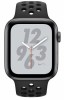Умные часы Apple Watch Nike+ Series 4, 40 мм, корпус из алюминия цвета «серый космос», спортивный ремешок Nike цвета антрацитовый/черный - apple-luxury.ru
