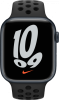 Умные часы Apple Watch Series 7, 41 мм, корпус из алюминия, спортивный ремешок Nike темная ночь - apple-luxury.ru