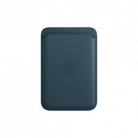 Чехол Apple Leather Wallet with MagSafe (балтийский синий) MHLQ3ZE/A - apple-luxury.ru