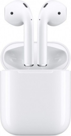 Беспроводные наушники Apple AirPods 2 (с зарядным футляром) MV7N2 - apple-luxury.ru