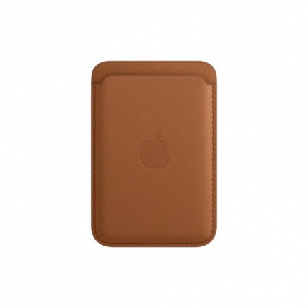 Чехол Apple Leather Wallet with MagSafe (коричневый) MHLT3ZE/A - apple-luxury.ru